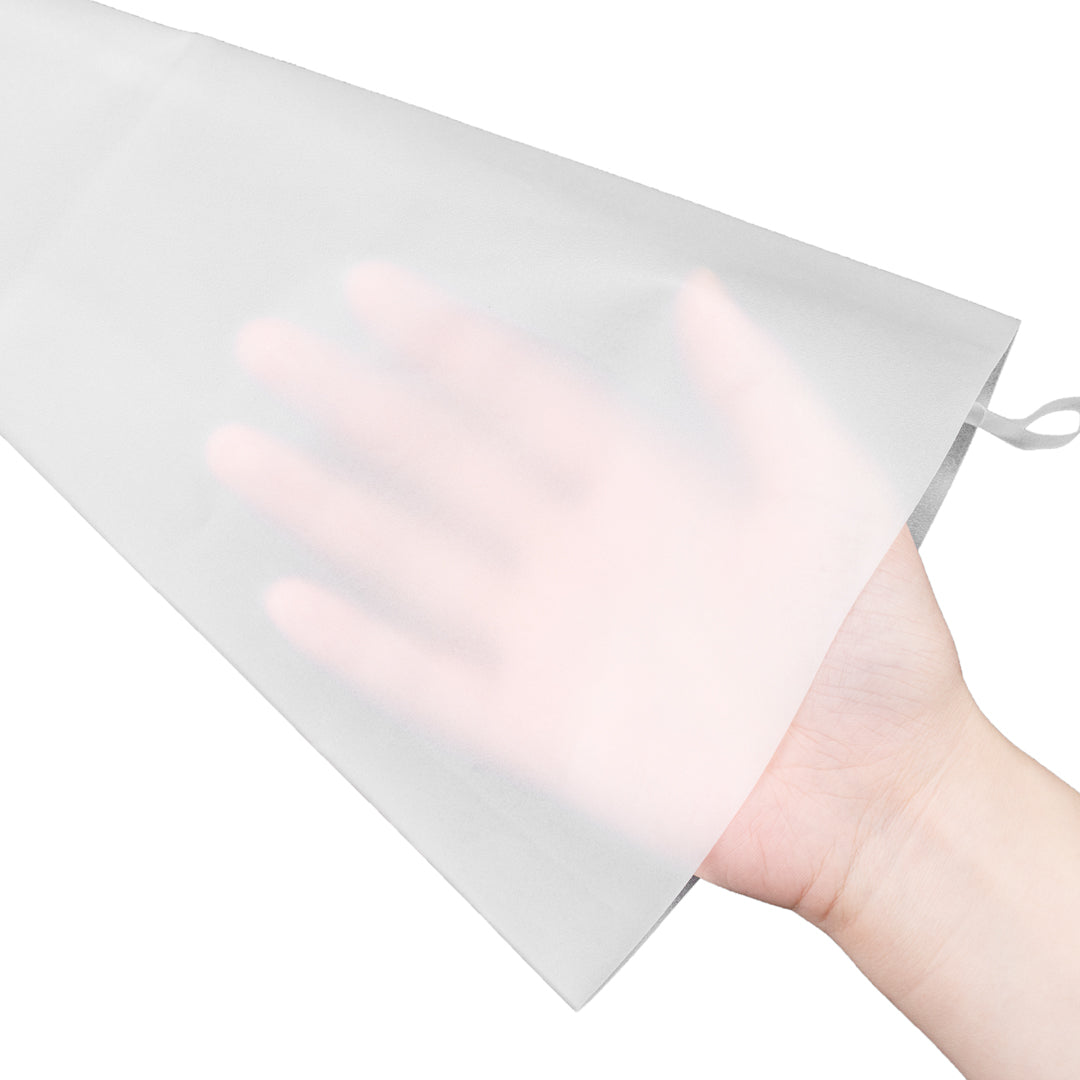 Pastry Tek White Silicone Pastry Piping Bag 4-Piece Set - 1 count box